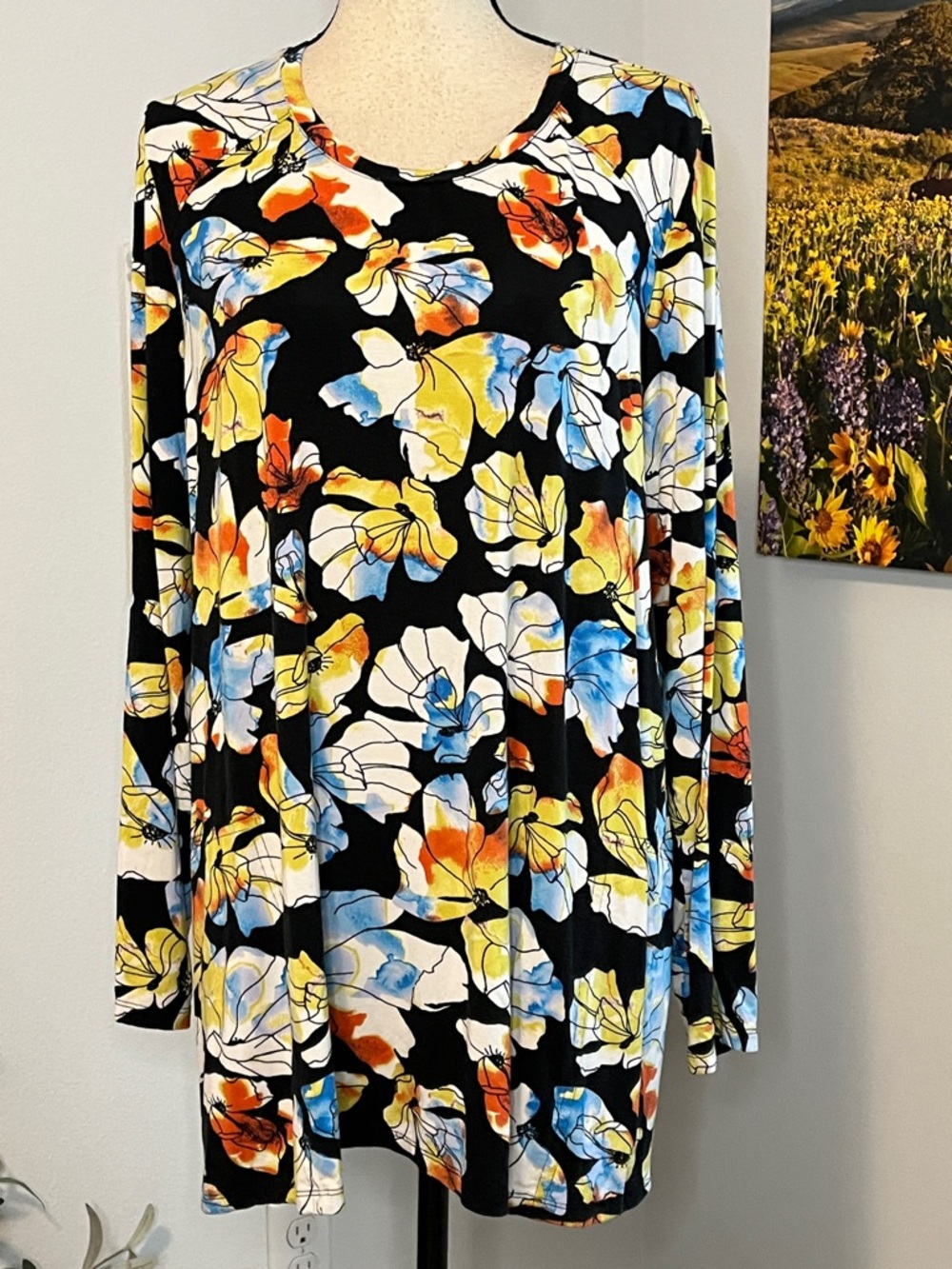 Logo Lori Goldstein Knit Tunic
